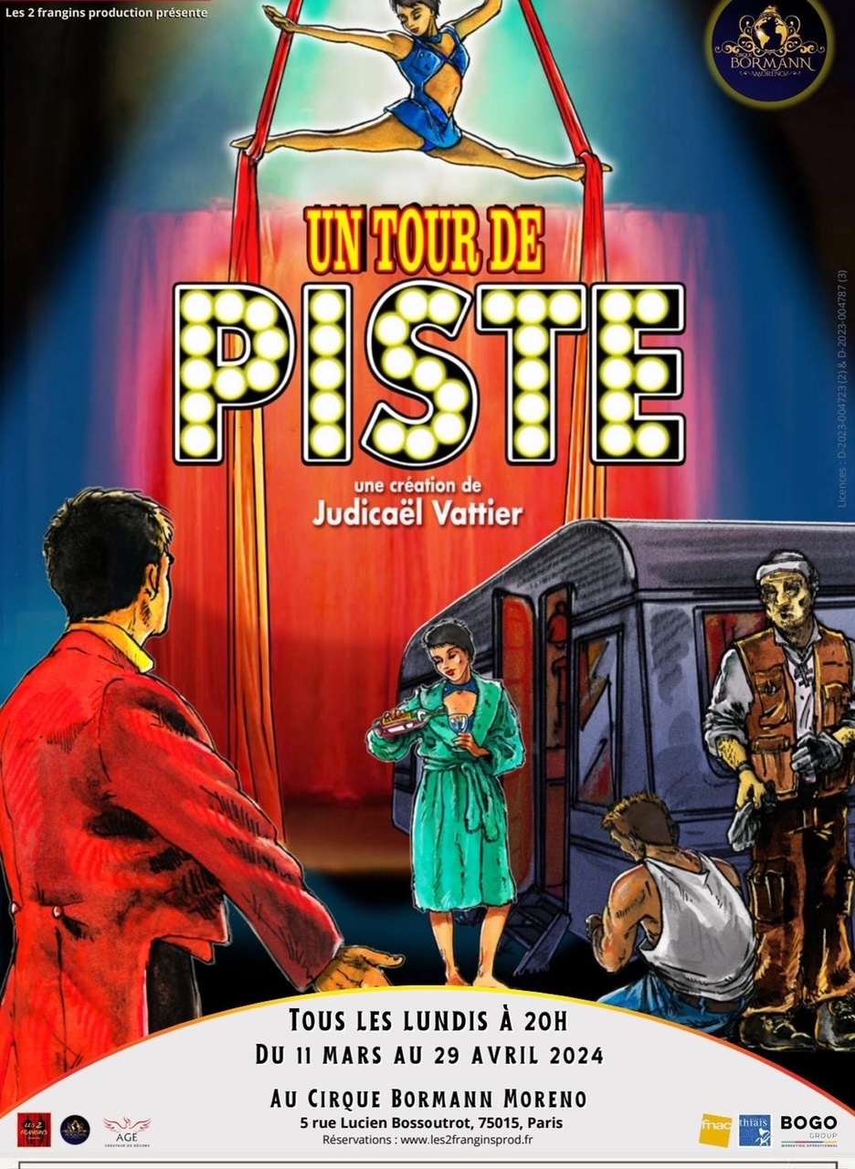 Un tour de piste Chapiteau Cirque Bormann à Paris – Paris