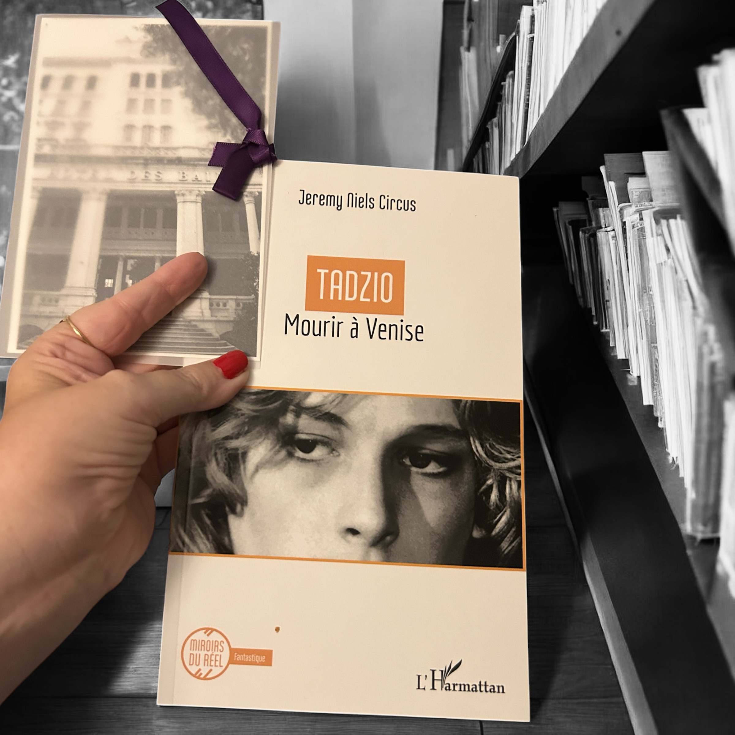 Tadzio, Mourir à Venise / Jeremy Niels Circus / L’Harmattan 