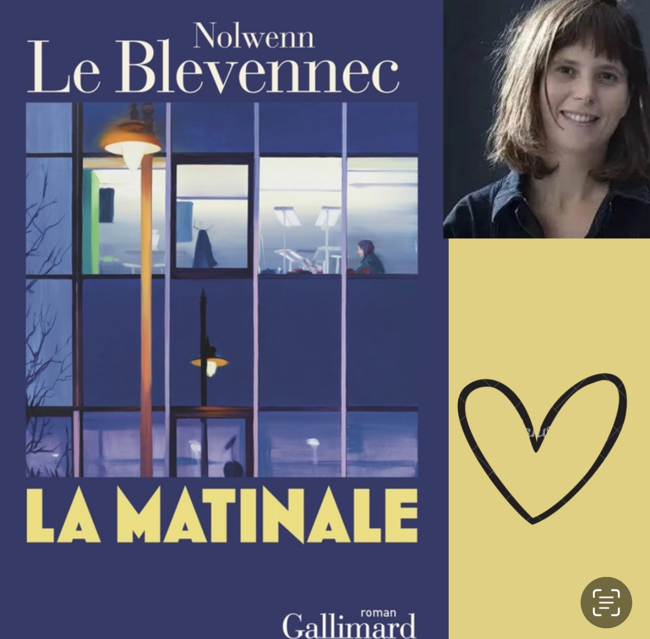 La Matinale de Nolwenn Le Blevennec chez Gallimard