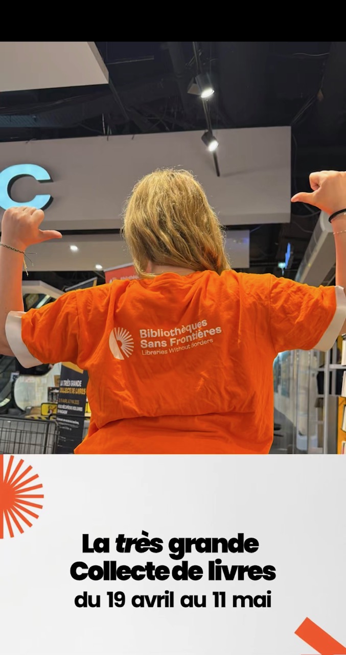 Avec Bibliothèques Sans Frontières / 2025