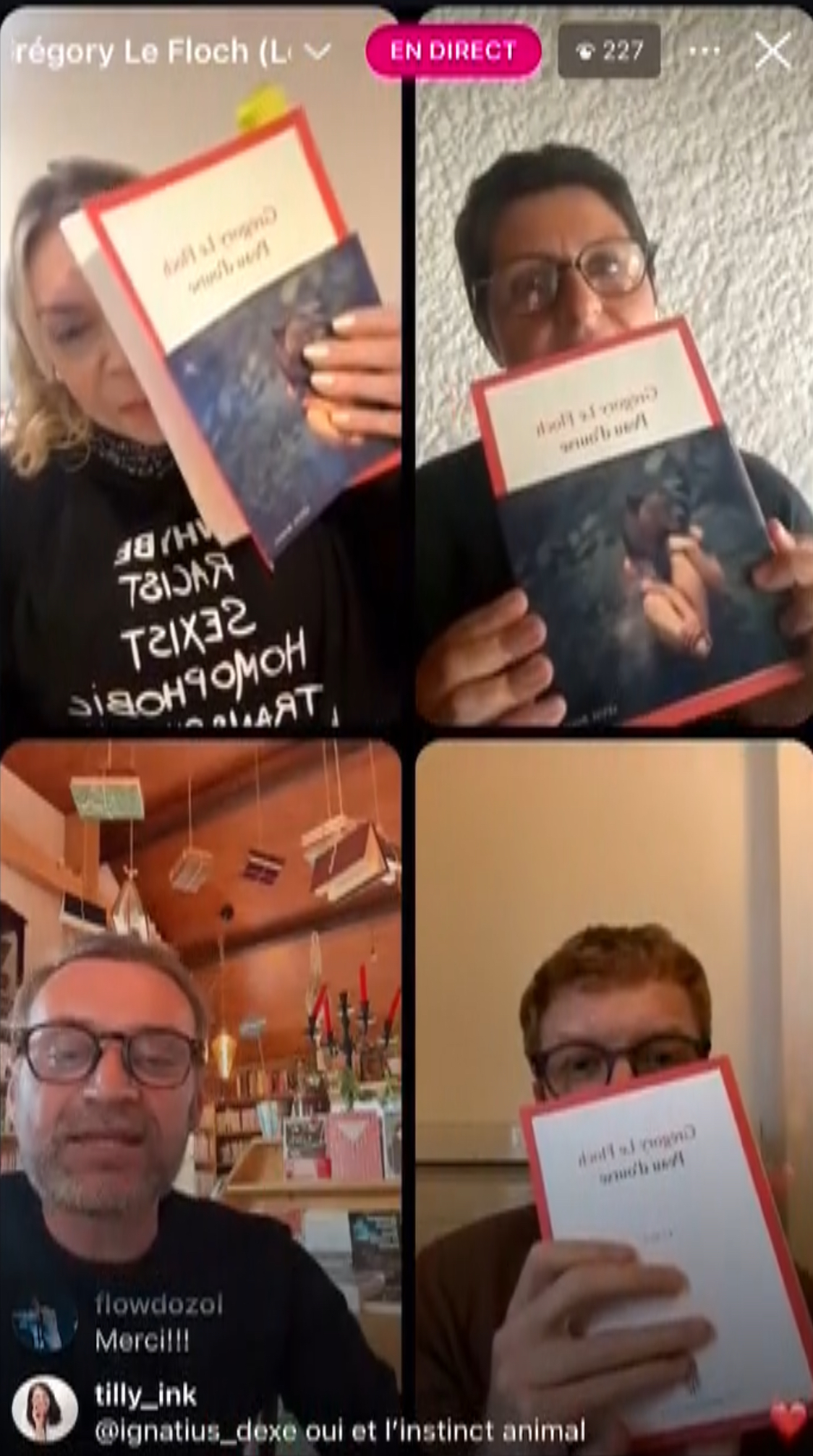 Peau d’Ourse entretien avec Gregory Le Floch au Zimmer 