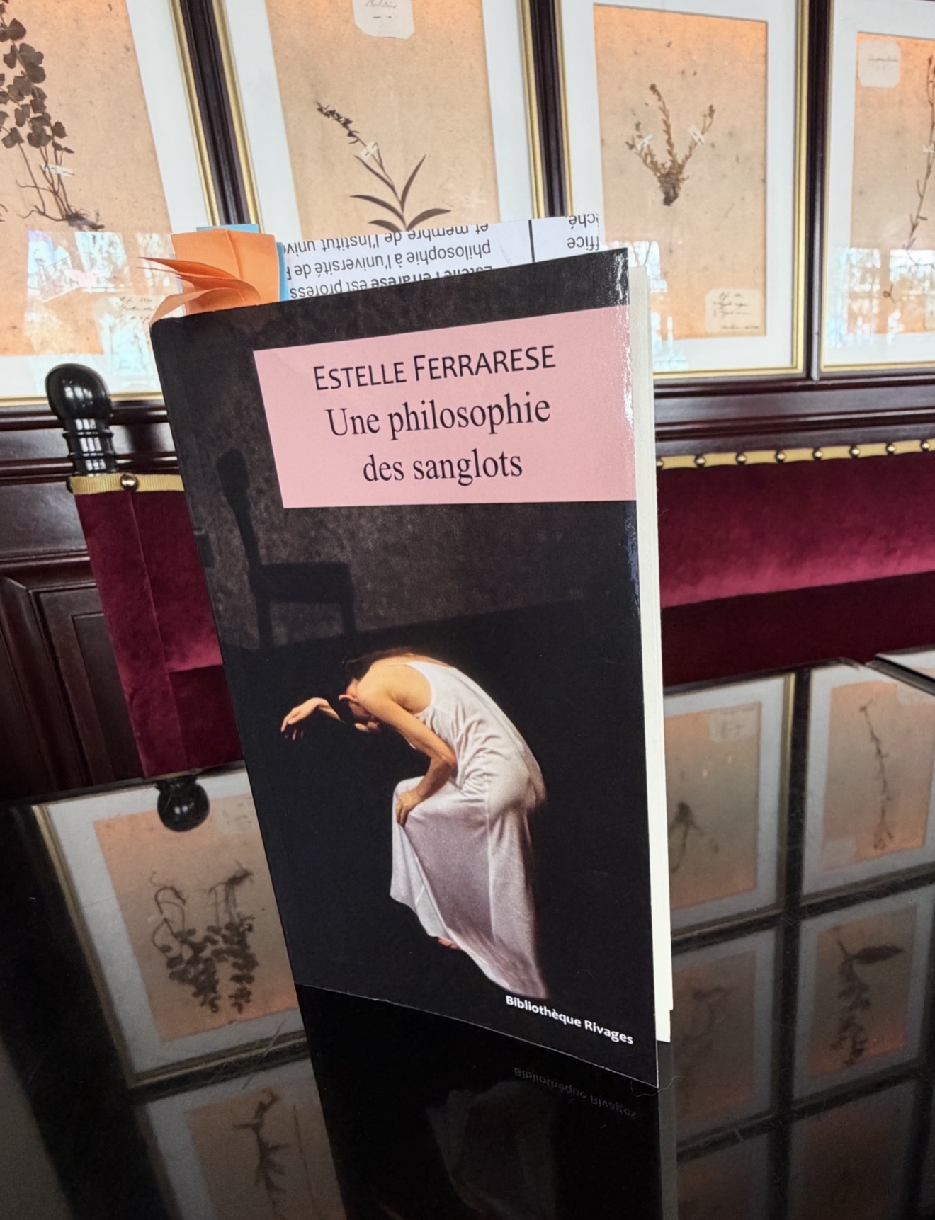 Une philosophie des sanglots, Estelle Ferrarese, Rivages